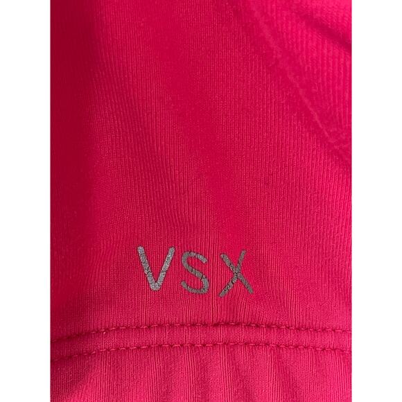 Victoria's Secret Sports Bra VSX Pink with black Women's size 34D - Picture 2 of 8